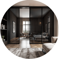 puertas hasta el techo madera essential